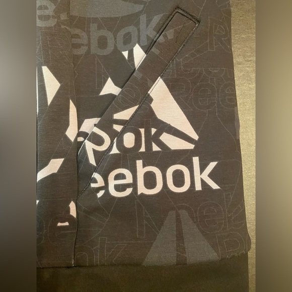 Reebok Men's Unwind Hoodie Black Size Large NWOT - Picture 8 of 8